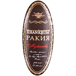 Khan Krum Ракия Мускатова 0.7 Л / 38906848