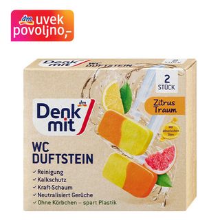 Denkmit kamen za WC šolju - limun i grejp 2kom