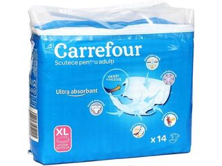 Scutece Deschise Incontinenta Adulti Marime Xl Carrefour 14Buc