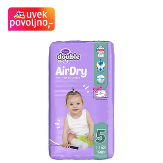 violeta double care pelene AirDry, veličina 5 (11 – 18 kg) 52 kom 2405640