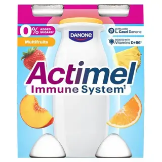 JOGURT VOĆNI BEZ DODANOG ŠEĆERA ACTIMEL 4X100 g
