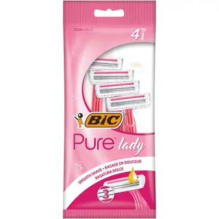 BIC brijač ženski pure lady pink 4 KOM | 3086123363816