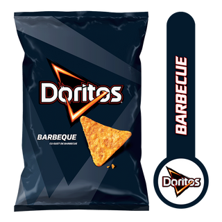 Doritos, tortilla chips cu barbeque, 90g