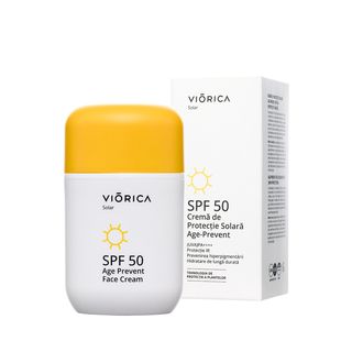 Viorica Solar Crema de Protectie Solara Age-Prevent Spf 50 50 ml