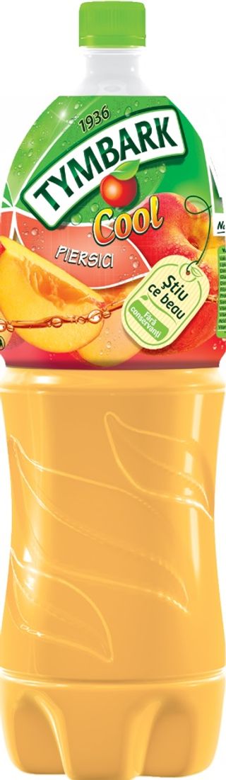 TYMBARK Bautura Racoritoare Piersic necarbo. 2L