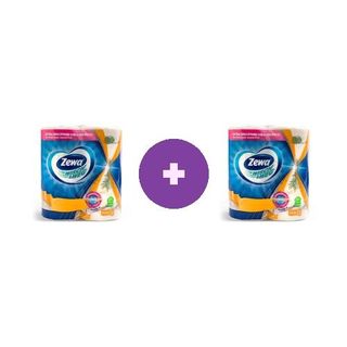 Prosoape De Hartie Zewa Wisch And Weg Design 2 Straturi 2 Role 72 Foi , 2 la pret de 1