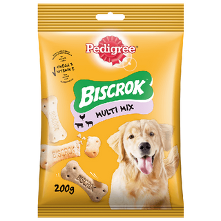 Recompensa pentru caini Pedigree Biscrok Multi 200g