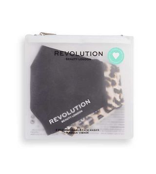 REVOLUTION maska za lice black 2 KOM | 5057566458610
