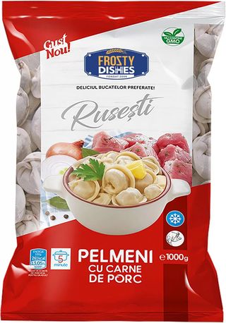 FROSTY DISHES Pelmeni cu carne de porc 1kg