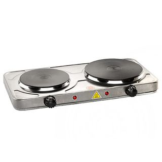 CROWN Двоен котлон,инокс,KZH-02X,2500W / 00026868