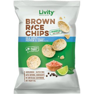 Чипс Livity B.Yond Хавайска Сол и Черен Пипел 60Гр Без Гл.-145669