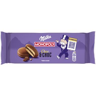 Milka Choc & Choc Prajitura cu crema de cacao 150g