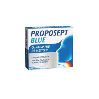 Markosept Blue, Fiterman Pharma, 20 comprimate pentru supt