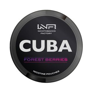 NICOTINE PADS – Black Cuba – Forest Berries 20MG