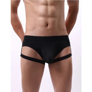 Eross slip Garter S Black LUX26591