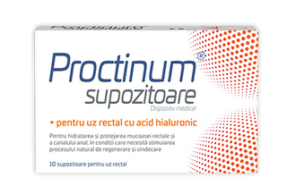 Zdrovit Proctinum Supozitoare 10Buc