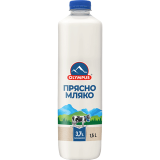 Olympus Прясно мляко 3,7% 1.5 Л / 38940318