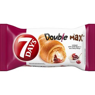7 DAYS Double Кроасан ванилия и вишна 92г \ 00059628