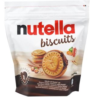 Nutella, Biscuiti cu crema de alune de padure cu cacao 193g (ID 13587)