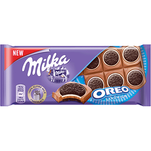 Milka Шоколад Oreo сандвич