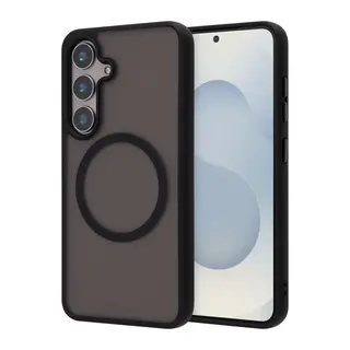 Capac Protectie Spate Cellara Colectia Shade Magsafe Pentru Samsung Galaxy S25 5g - Negru,CL78496