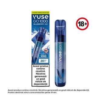 VUSE GO 1000 PEN BLUEBERRY ICE 20MG/ML