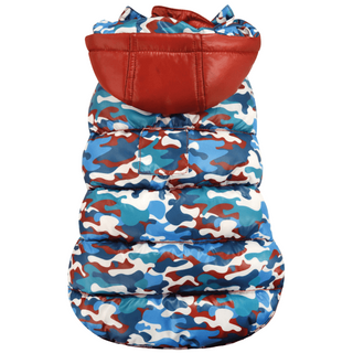 Haina matlasata pentru caini Croci Polar Camouflage 45cm