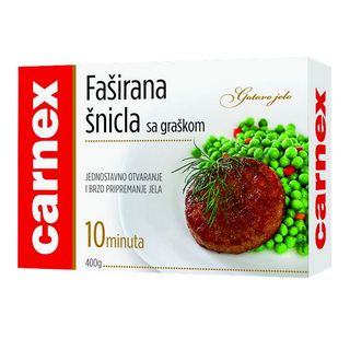 Grasak Sa Fasiranom Sniclom Carnex 400G - Carnex