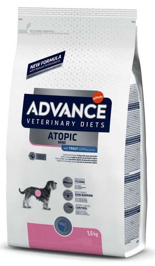ADVANCE VD Atopic Mini, pt câini cu dermatită atopică, 1,5kg 