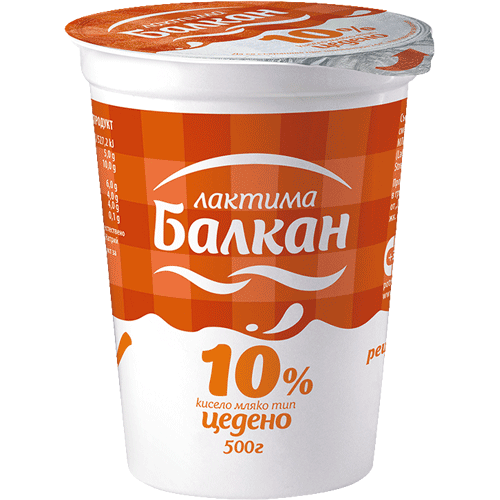 Балкан Цедено кис.мляко 10%