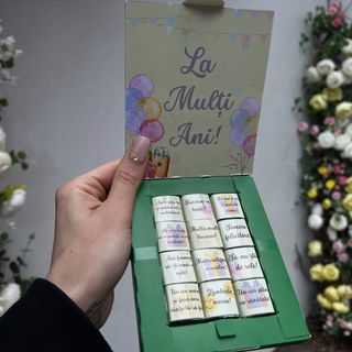 Ciocolată cu design individual " La Mulți Ani "