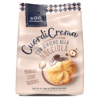 SOTTOLESTELLE organic keks cuordi crema nocciola 200 GR | 8032454002967