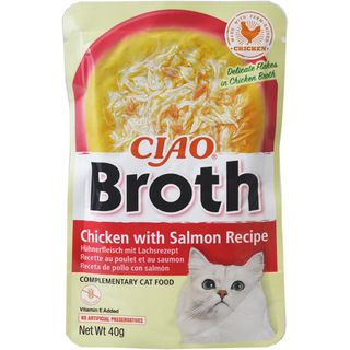 Inaba, Hrana umeda pentru pisici, cu pui si somon 40g (ID 69415)