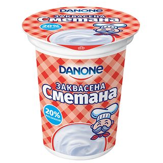 Danone Заквасена сметана 380 ГР / 38113185