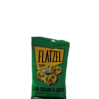 Flatzel covrigi subtiri cu smantana si arpagic 65gr.