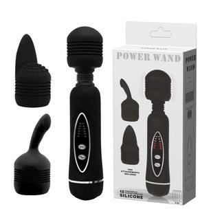 Power Wand Magical Massager Battery Black