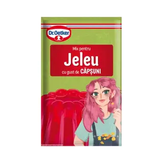 Dr. Oetker Jeleu Capsuni 45G            