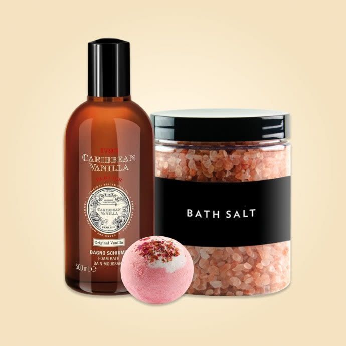 Spumante, săruri și accesorii baie