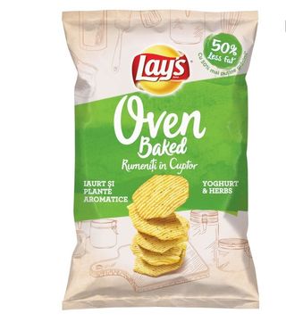 LAY'S Chips iaurt si ierburi in cuptor 105g