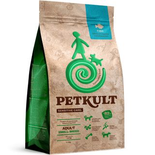 Hrana uscata pentru caini Petkult Sensitive Adult Talie Mica Peste 3kg