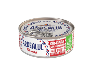Pate de porc Ardealul cu ciolan afumat, 100 g