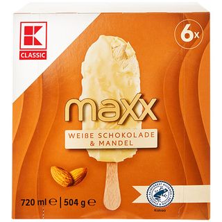 KLC Сладолед на клечка с бадеми 6x120 мл / 20809346