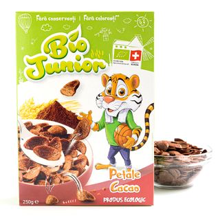 Cerealele Bio Junior Petale Cacao 250g