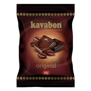 Bombone tvrde Kavabon 80 g
