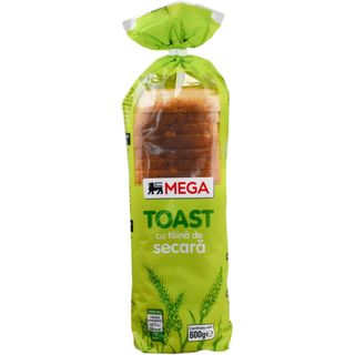 MEGA, Paine toast cu faina de secara 600g (ID 37413)