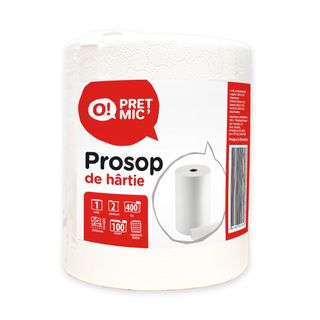 O! PRET MIC Prosop de hartie 2 straturi 100m