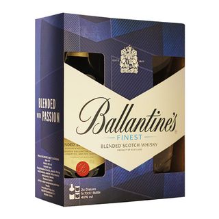 Ballantine's whisky-viski 0,7l + 2 case 5010106011683