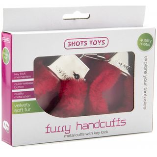 Catuse Metalice cu Plus Shots Toys - Rosu