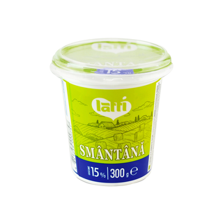 LATTI Smantana  15%,  pahar 300g