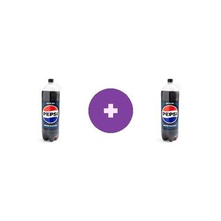2X Pepsi Zero Zahar,  Bautura cu Aroma de cola, pet, 2.5L